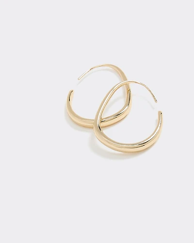 Thick Elongated Hoops