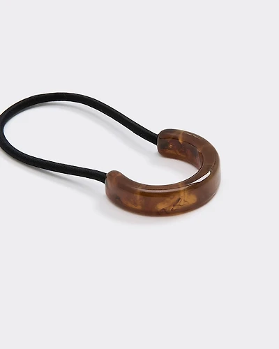 Hair Tie with Resin Piece