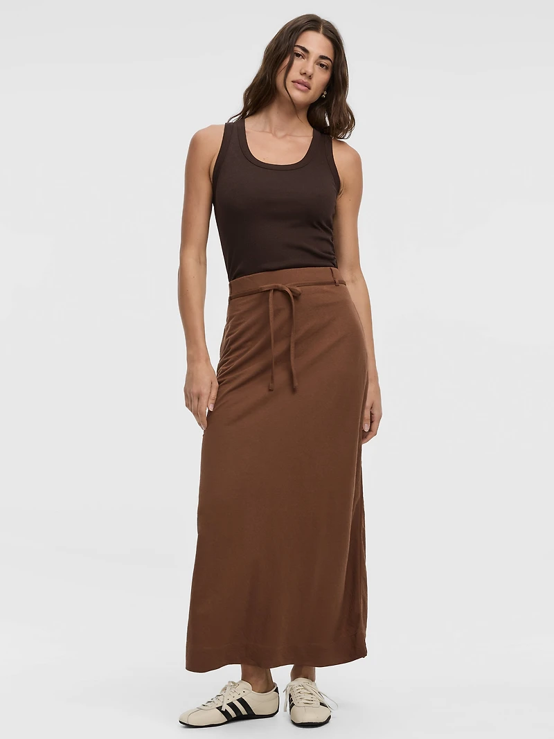 Pull-On Maxi Skirt