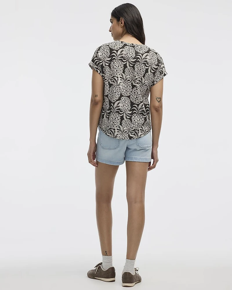 Short-Sleeve Crew-Neck Tee