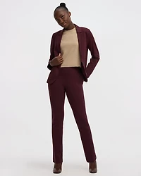 Straight-Leg High-Rise Pants - The Modern Stretch (R)