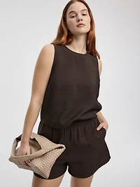 Camisole à col rond