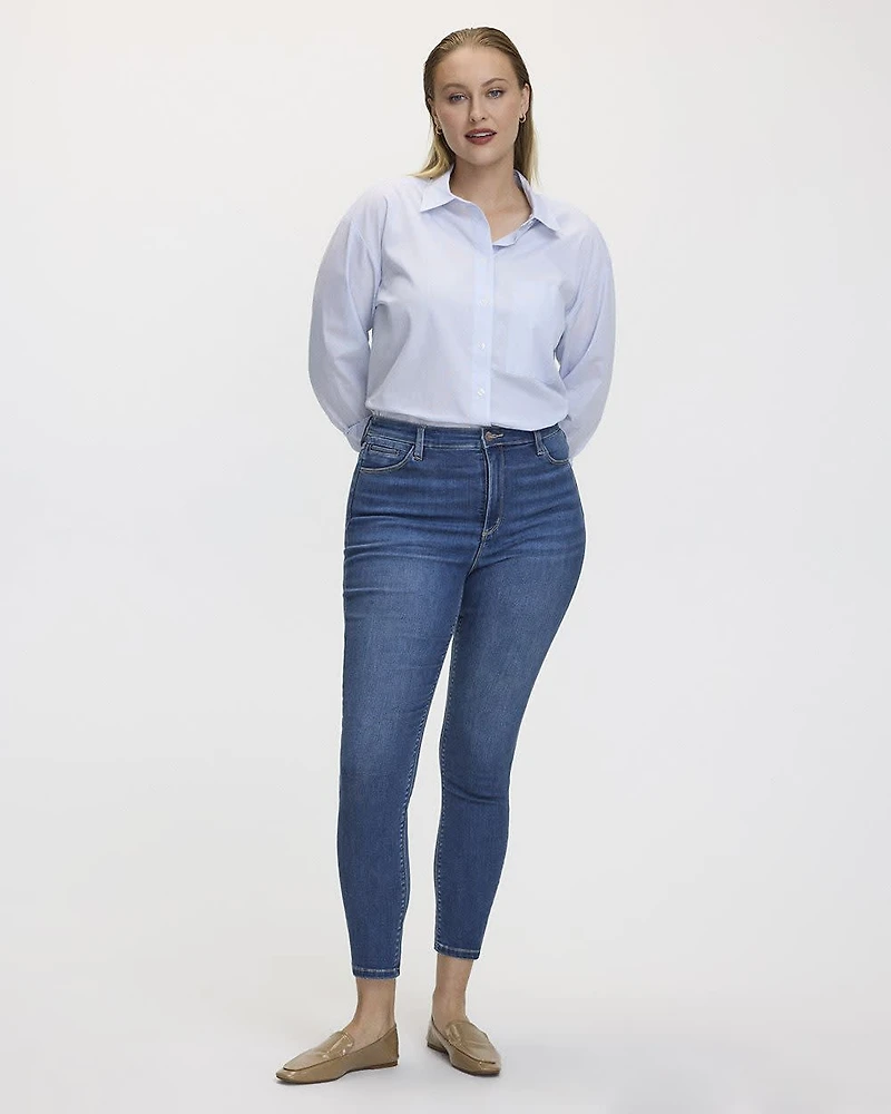 Skinny-Leg High-Rise Jean - The Signature (R) Curvy Fit