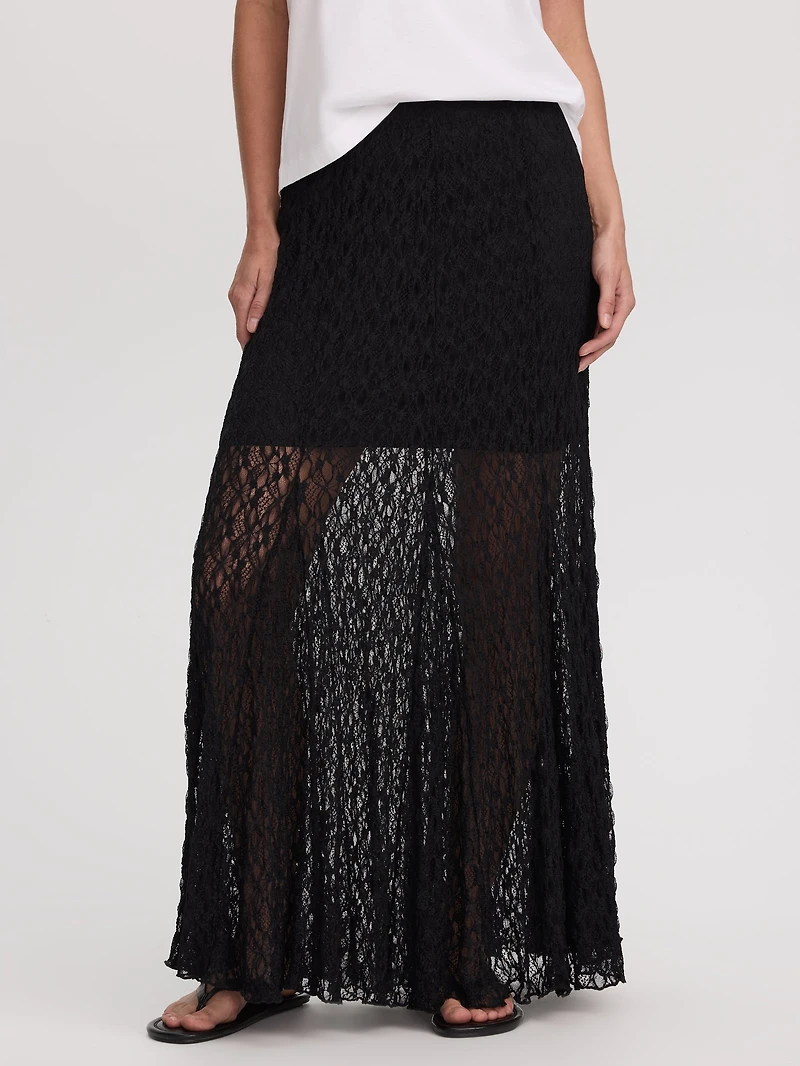 Maxi Lace Skirt