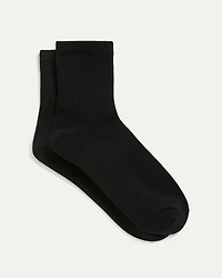Ribbed Cotton Anklet Socks