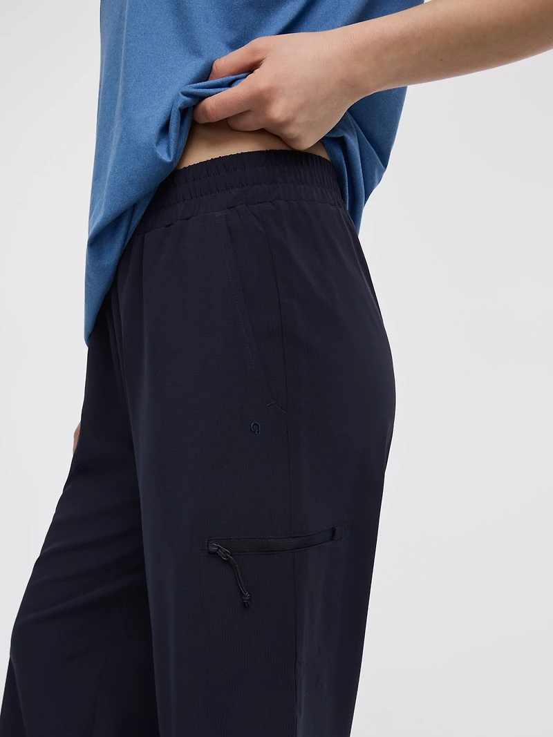 Pantacourt à jambe large et taille haute - Hyba