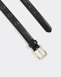 Ceinture en faux cuir à clous