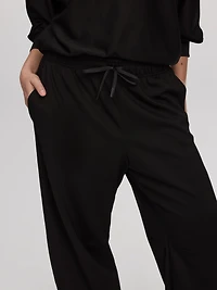 Pantalon à enfiler jambe ballon