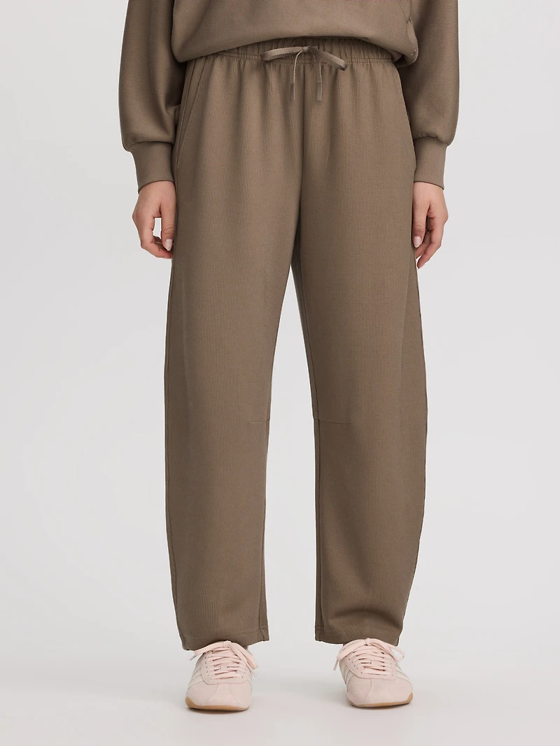 Pantalon à enfiler jambe ballon