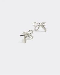 Small Delicate Bow Earrings