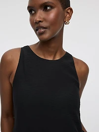 Robe midi sans manches