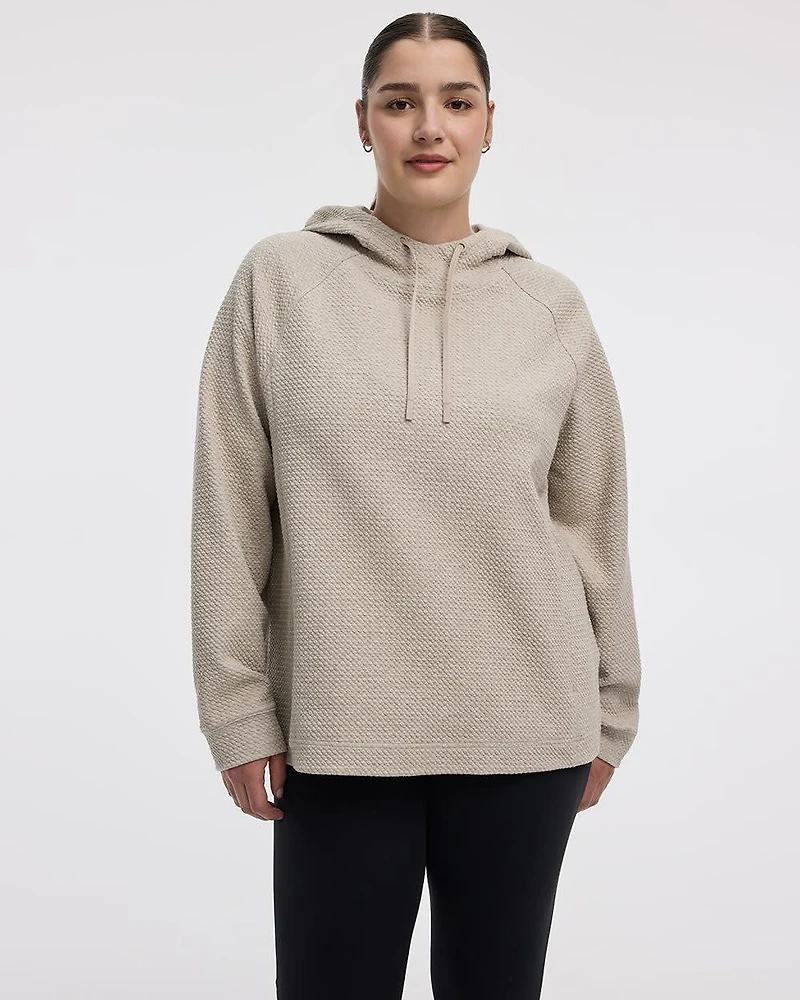 Hooded Jacquard Tunic - Hyba