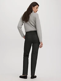 Straight-Leg High-Rise Pull-On Pants - The Modern Stretch (R)