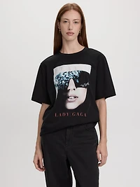 Short Sleeve Screen Print Tee – Cotton Blend