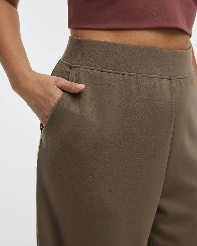 Wide-Leg Pull-On Pant - HYLUX Hyba