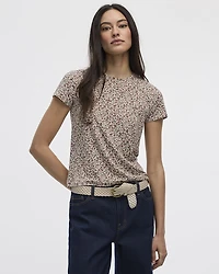 T-shirt à manches courtes et col rond - R Essentials