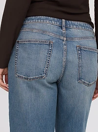 Wide-Leg Mid-Rise Jean - Curvy Fit
