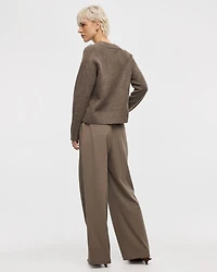 Long-Sleeve Crew-Neck PlushSoft Pullover