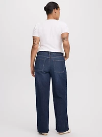 Wide-Leg Mid-Rise Jean - Curvy Fit