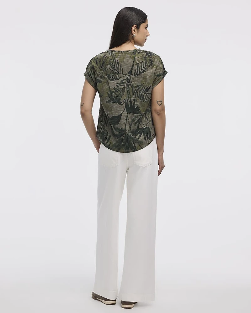 Short-Sleeve Crew-Neck Tee