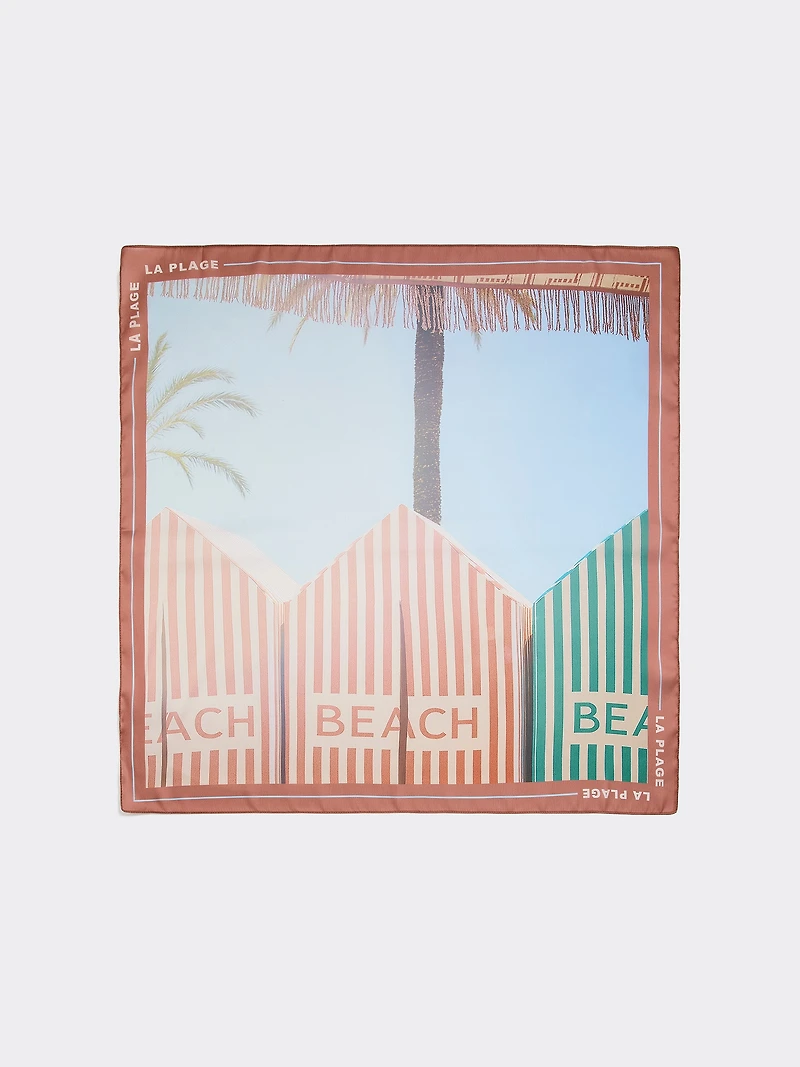 Square Scarf with Pool