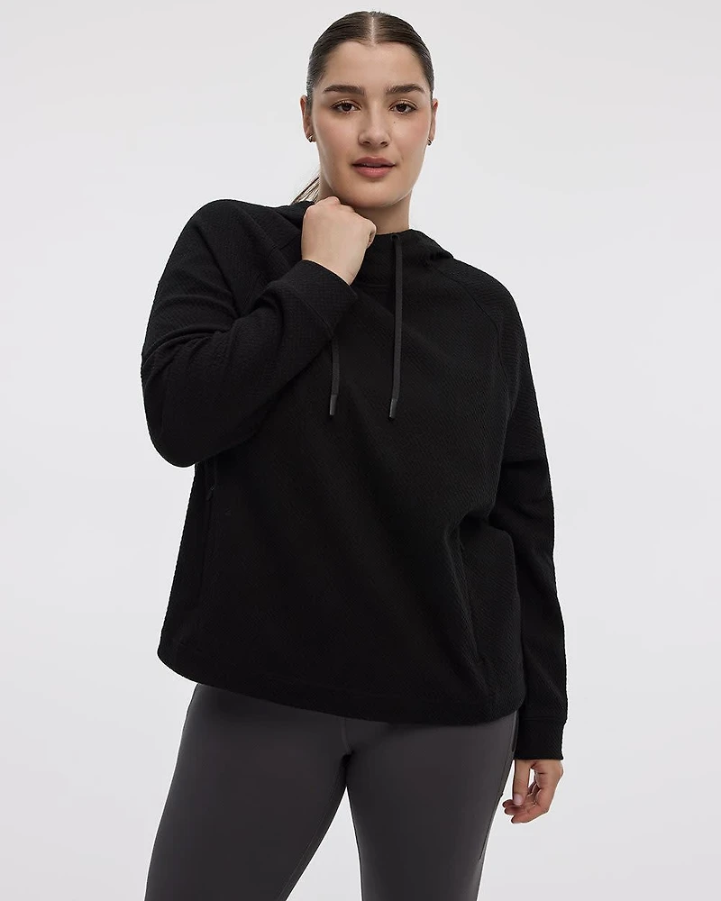 Hooded Jacquard Tunic - Hyba