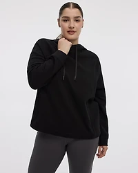 Hooded Jacquard Tunic - Hyba