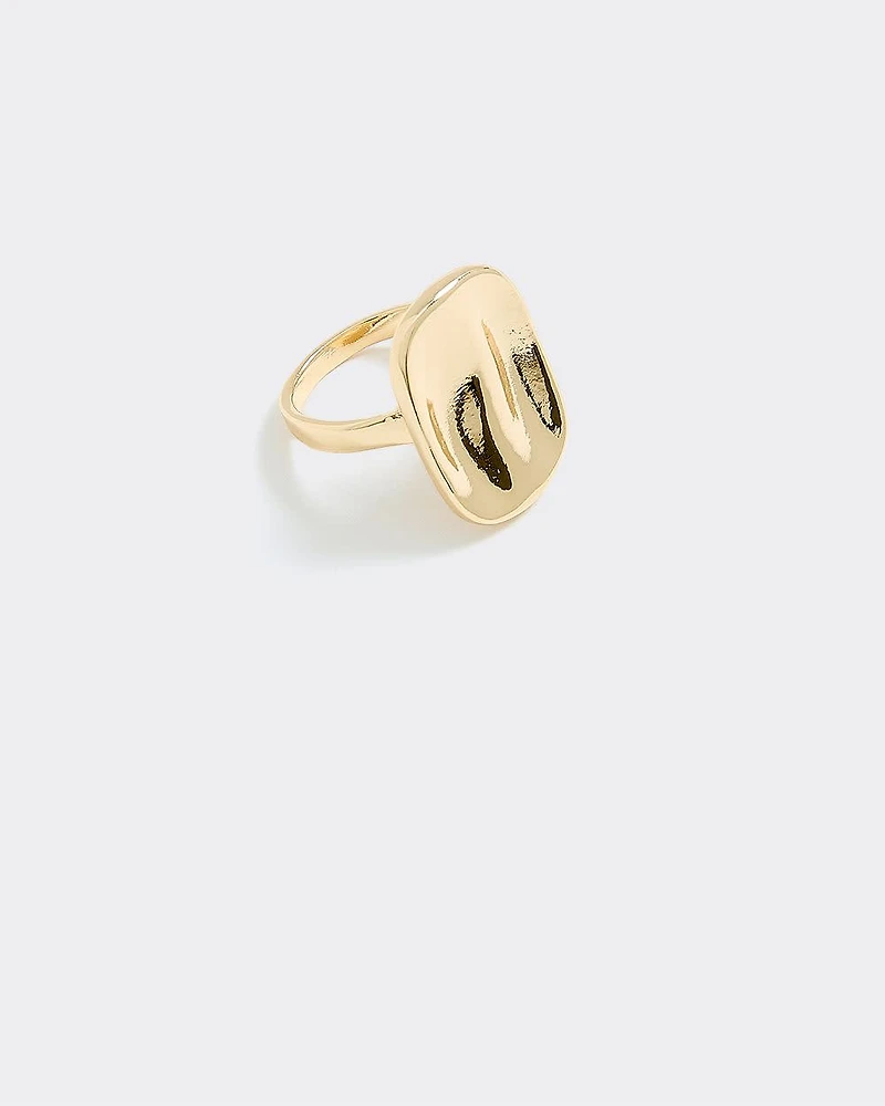 Rectangle-Top Signet Ring