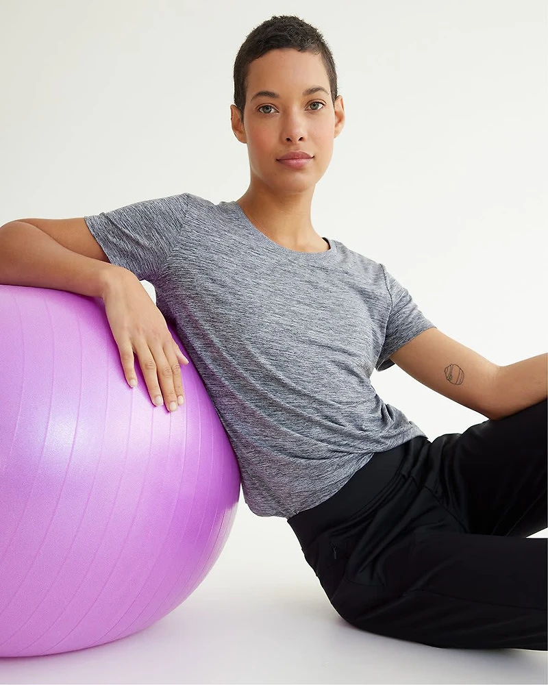 Short-Sleeve Crew-Neck Tee - Dry Lux Hyba Essentials