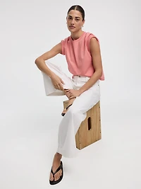 Crew-Neck Boxy T-Shirt