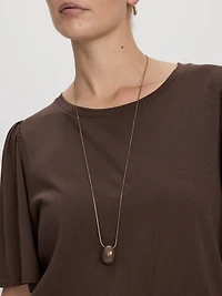 Cord Necklace with Pendant