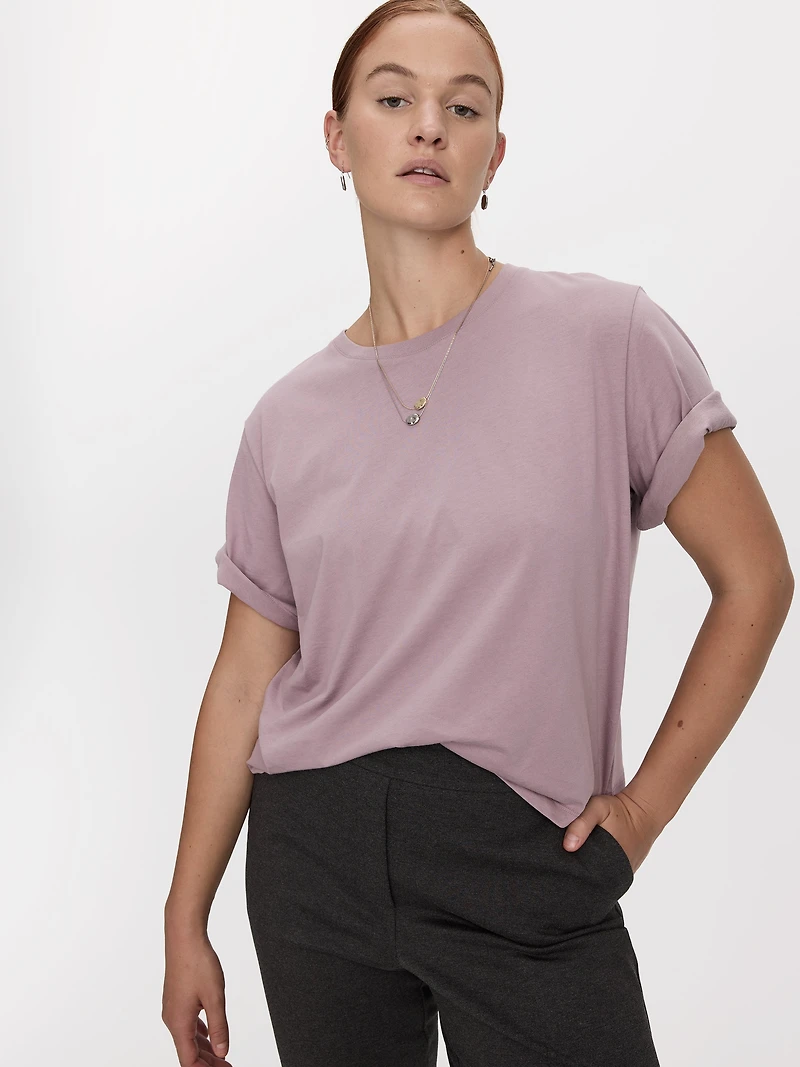 Crew-Neck Boxy T-Shirt