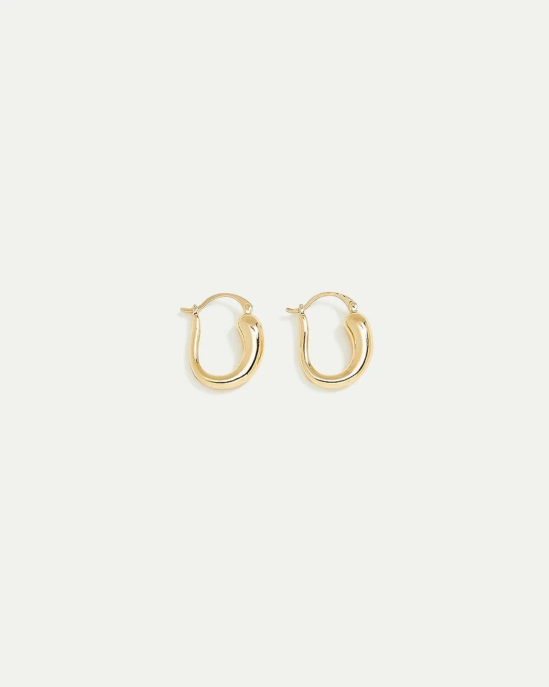 Teardrop Hoops