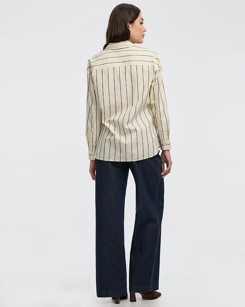 Striped Long-Sleeve Shirt