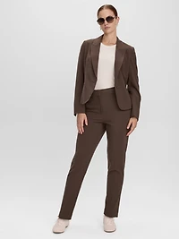 Pantalon longueur cheville à taille haute et jambe étroite - Coupe Courbes