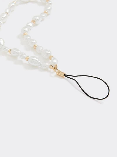 Pearl Phone Wristlet