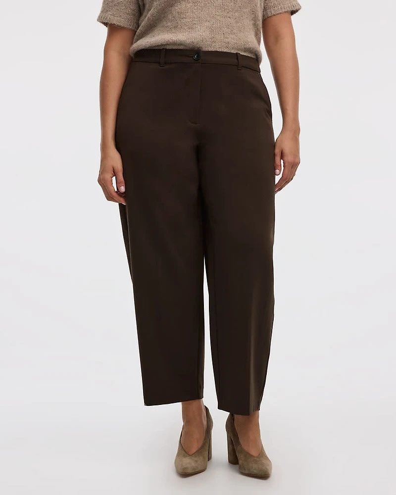 Mid-Rise Barrel Pants - The Timeless Curvy Fit