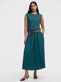 Jupe maxi en silhouette A