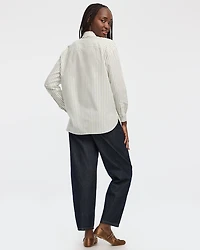 Striped Long-Sleeve Shirt