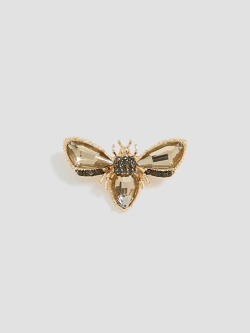 Stone Bumblebee Brooch