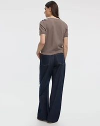 Crew-Neck Sweater Tee - R Essentials