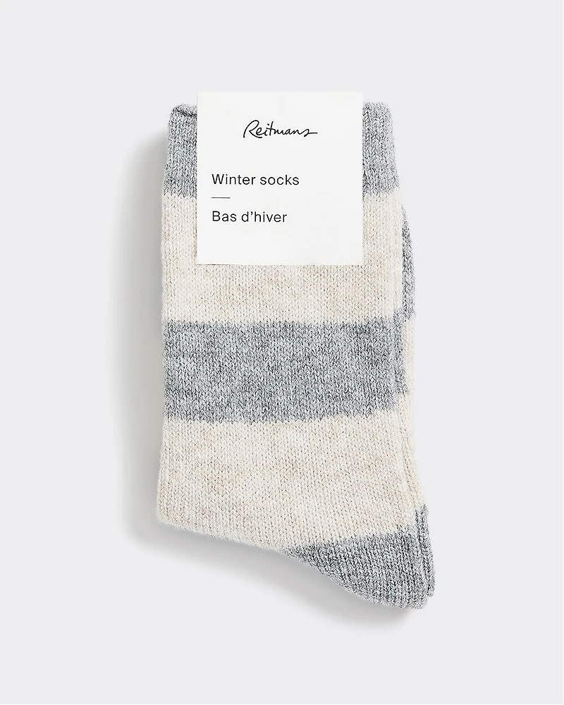 Super-Soft Striped Socks