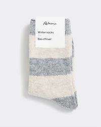 Super-Soft Striped Socks