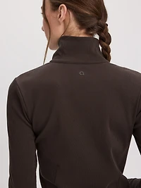 Ribbed Fitted Jacket - Hyba