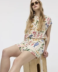 Short à taille élastique