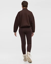 Quilted Jacquard Jacket - Hyba