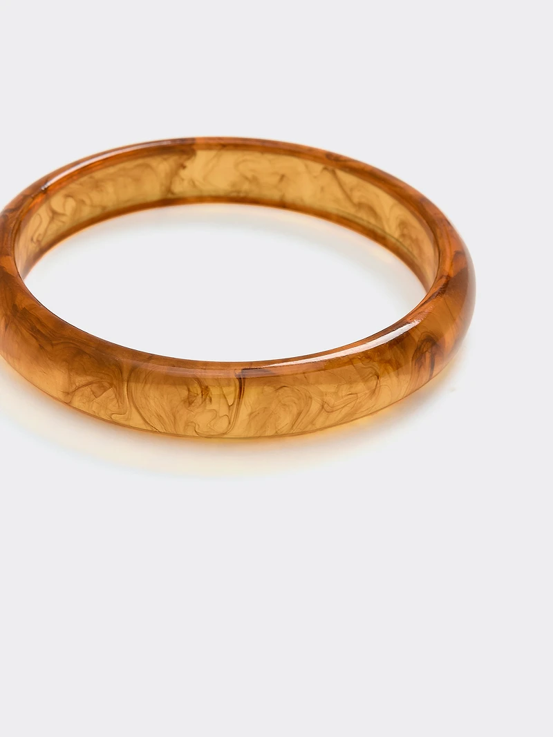 bracelet manchette en résine