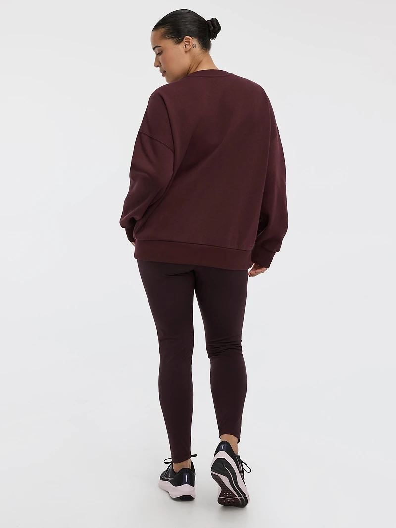 Fleece Crew-Neck Sweatshirt - Hyba