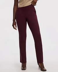 Straight-Leg High-Rise Pants - The Modern Stretch (R)