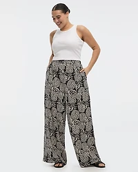 Pantalon à jambe large